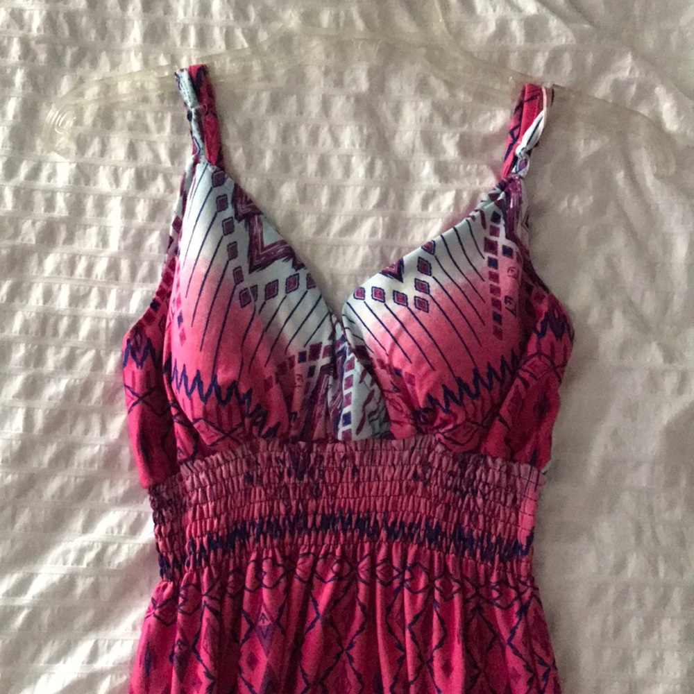 Patterned Maxi Dress - Picture 2 of 3